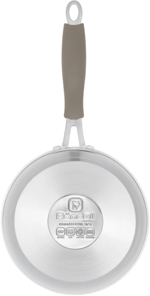 Ковш Rondell Balance RDS-752 1.4л. d=16см (с крышкой) стальной