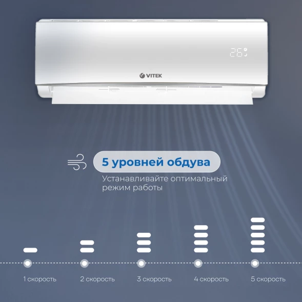 Сплит-система Vitek VT-2513 белый