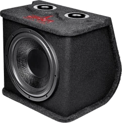 Сабвуфер автомобильный Ural АС-У12А СЕРЫЙ 300Вт активный (30см/12")