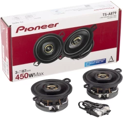 Колонки автомобильные Pioneer TS-A879 (без решетки) 450Вт 85дБ 4Ом 7.6см (3дюйм) (ком.:2кол.) твитер двухполосные