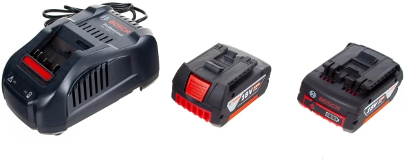 Батарея аккумуляторная Bosch GBA 18В 5Ач Li-Ion (З/У в компл.) (1600A00B8J)