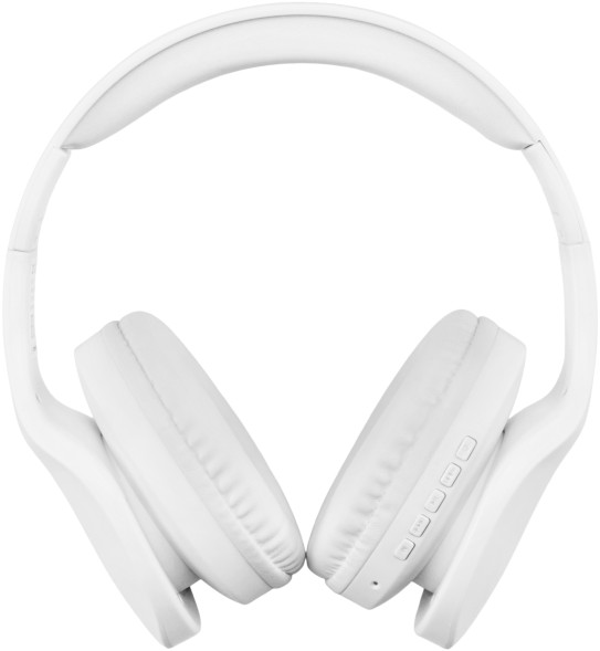 Гарнитура накладные Digma BT-17 белый беспроводные bluetooth оголовье (BT17W)