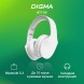 Гарнитура накладные Digma BT-17 белый беспроводные bluetooth оголовье (BT17W)