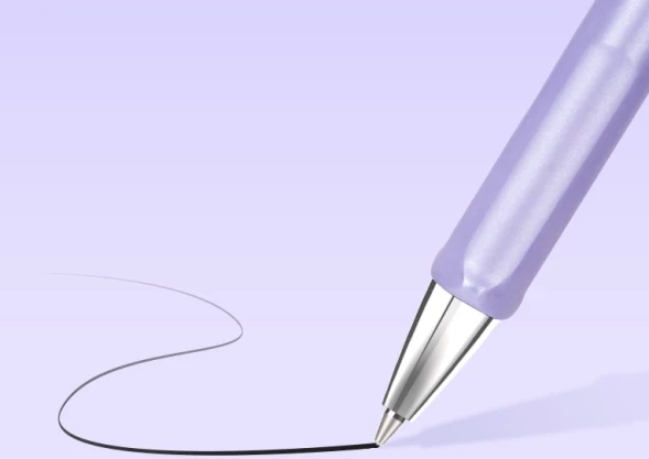 Ручка гелев. автоматическая Deli Nusign (NS562-A) ассорти d=0.5мм черн. черн. (4шт) 4 ручки