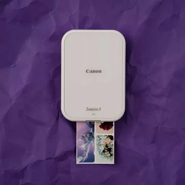 Принтер ZINK Canon Zoemini 2 (5452C004AA) белый