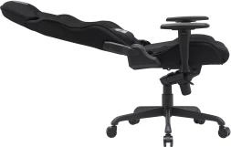 Кресло Cactus CS-CHR-MC04-BBK черный крестов. сталь пластик черный