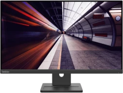 Монитор Lenovo 23.8&amp;quot; ThinkVision E24-30 черный IPS LED 4ms 16:9 HDMI M/M матовая HAS Piv 1300:1 250cd 178гр/178гр 1920x1080 100Hz VGA DP FHD 4.5кг