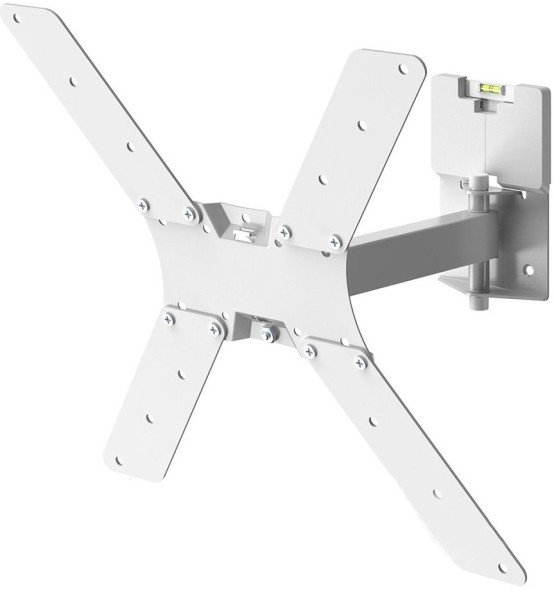 Кронштейн для телевизора Holder LCD-5520-B белый 32&amp;quot;-55&amp;quot; макс.45кг настенный поворотно-выдвижной и наклонный