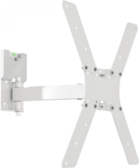 Кронштейн для телевизора Holder LCD-5520-B белый 32&amp;quot;-55&amp;quot; макс.45кг настенный поворотно-выдвижной и наклонный