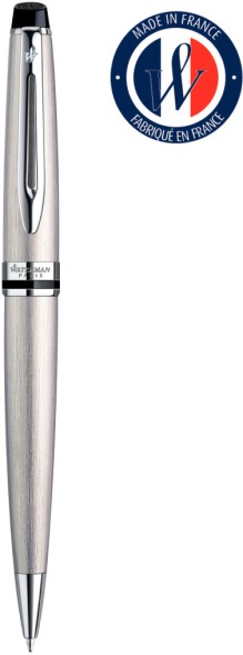 Ручка шариков. Waterman Expert 3 (CWS0952100) Stainless Steel CT M син. черн. подар.кор. сменный стержень 1стерж. кругл. 1цв.