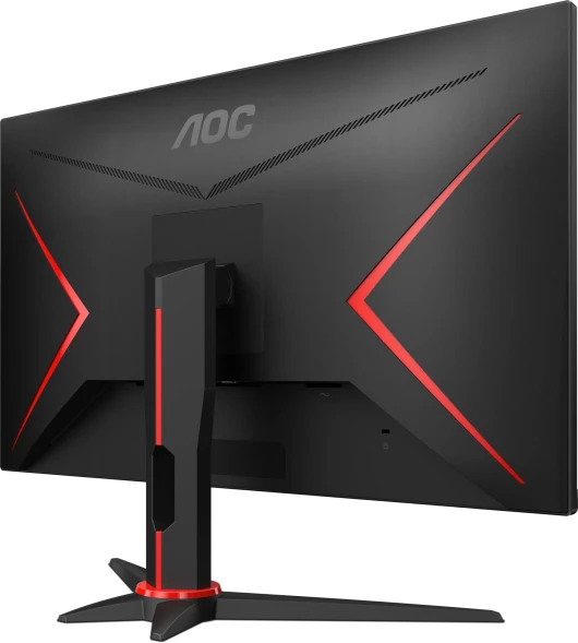 Монитор AOC 27&amp;quot; 27G2SPAE черный/красный IPS LED 1ms 16:9 HDMI M/M матовая 250cd 178гр/178гр 1920x1080 165Hz G-Sync FreeSync Premium VGA DP FHD 4.53кг