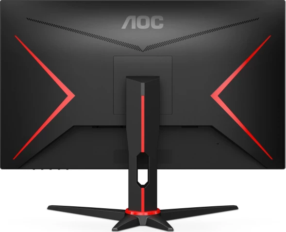 Монитор AOC 27&amp;quot; 27G2SPAE черный/красный IPS LED 1ms 16:9 HDMI M/M матовая 250cd 178гр/178гр 1920x1080 165Hz G-Sync FreeSync Premium VGA DP FHD 4.53кг