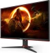 Монитор AOC 27&amp;quot; 27G2SPAE черный/красный IPS LED 1ms 16:9 HDMI M/M матовая 250cd 178гр/178гр 1920x1080 165Hz G-Sync FreeSync Premium VGA DP FHD 4.53кг