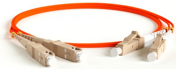 Патч-корд Lanmaster TWT-2LC-2SC/OM2-5.0 2x50/125 OM2 LC дуплекс-LC дуплекс 5м LSZH оранжевый