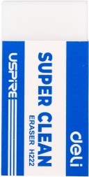 Набор ластиков Deli EH222-P прямоугольный 45х22.5х10.5мм белый картон.кор. (36шт)