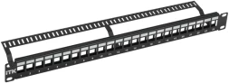 Патч-панель ITK PP24-1UMU 19&amp;quot; 1U 24xRJ45 кат.6