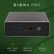 Неттоп Digma Pro Minimax U1 i3 1315U (1.2) 16Gb SSD512Gb UHDG Windows 11 Professional GbitEth WiFi BT 60W темно-серый/черный (DPP3-ADXW02)