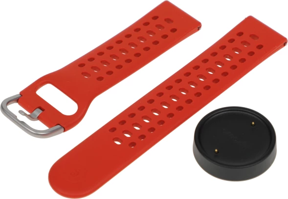 Смарт-часы Amazfit Active 2S A2440 1.75&amp;quot; AMOLED корп.серебристый рем.черный разм.брасл.:150-210мм (6972596108825)