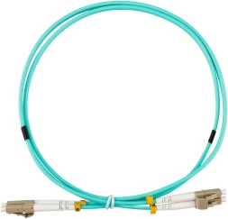 Патч-корд Rexant 50-2511-1 2x50/125 OM3 LC дуплекс-LC дуплекс 1м LSZH бирюзовый