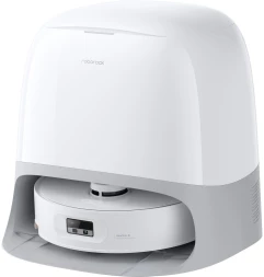 Пылесос-робот Roborock Qrevo Curv 2 Flow 65Вт белый
