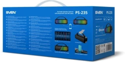 Колонка порт. Sven PS-235 черный 12W 2.0 BT 3600mAh (SV-022075)