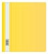 Папка-скоросшиватель Бюрократ Люкс -PSL20A5YEL A5 прозрач.верх.лист пластик желтый 0.14/0.18
