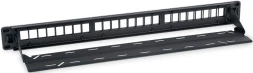 Патч-панель наборная Cabeus PLB-24 19&amp;quot; 1U 24xKeystone UTP