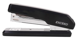 Степлер Deli E0300BLACK Exceed 24/6 26/6 (25листов) черный 100скоб металл/пластик коробка