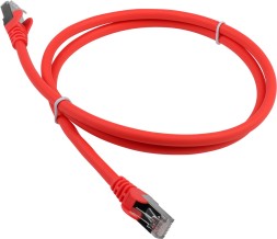 Патч-корд Lanmaster LAN-PC45/S6A-10-OR FTP RJ-45 вил.-вилка RJ-45 кат.5E 10м оранжевый LSZH