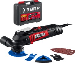 Многофункциональный инструмент Зубр МФИ-500 КН 500Вт черный/красный