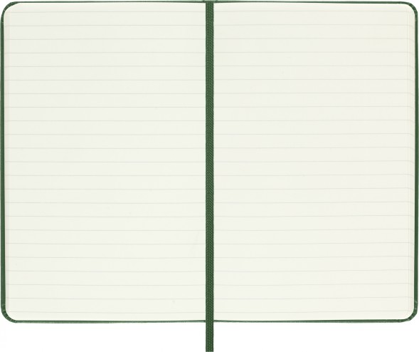 Блокнот Moleskine CLASSIC MM710K15 Pocket 90x140мм 192стр. линейка твердая обложка зеленый