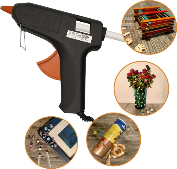 Cтержни клеев. для клеев.пист. Silwerhof 11-200-5-WHI дл.200мм D11мм белый упак:5шт