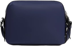 Сумка женская Piquadro Lyra BD4870W92T/BLU темно-синяя нейлон/натур.кожа