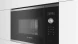 Микроволновая печь Bosch BFL524MS0 20л. 800Вт нержавеющая сталь/черный (встраиваемая)
