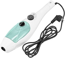 Швабра паровая Kitfort КТ-3920 1300Вт белый/голубой