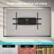 Кронштейн для телевизора Onkron M10 черный 42&amp;quot;-110&amp;quot; макс.100кг настенный поворотно-выдвижной и наклонный