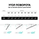 Кронштейн для телевизора Onkron M10 черный 42&amp;quot;-110&amp;quot; макс.100кг настенный поворотно-выдвижной и наклонный