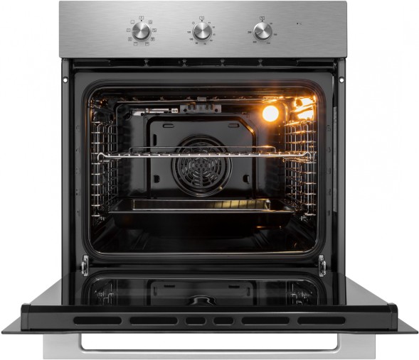 Духовой шкаф Электрический Maunfeld MEOC708PS серебристый