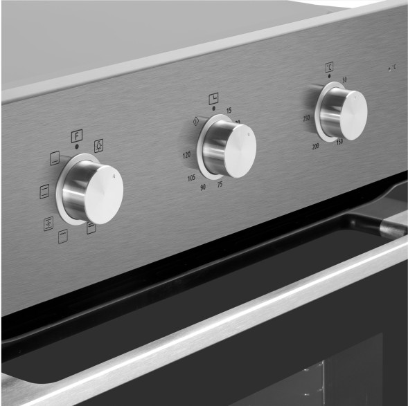 Духовой шкаф Электрический Maunfeld MEOC708PS серебристый