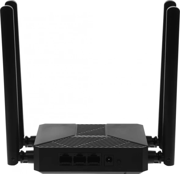 Роутер беспроводной Mercusys MR62X AX1500 10/100/1000BASE-TX черный