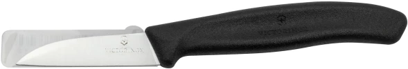 Нож кухонный Victorinox Swiss Classic (6.7303) стальной лезв.60мм прямая заточка черный