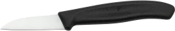 Нож кухонный Victorinox Swiss Classic (6.7303) стальной лезв.60мм прямая заточка черный