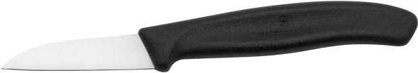 Нож кухонный Victorinox Swiss Classic (6.7303) стальной лезв.60мм прямая заточка черный
