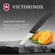 Нож кухонный Victorinox Swiss Classic (6.7303) стальной лезв.60мм прямая заточка черный
