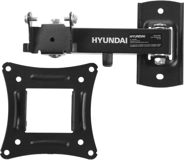Кронштейн для телевизора Hyundai GL-R3 черный 10&amp;quot;-27&amp;quot; макс.15кг настенный поворот и наклон