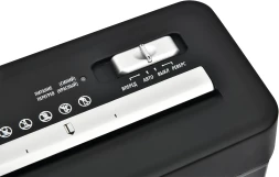 Шредер Buro Home BU-S600 черный (секр.Р-1) ленты 6лист. 10лтр. пл.карты