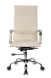 Кресло руководителя Бюрократ CH-883 слоновая кость эко.кожа крестов. металл хром