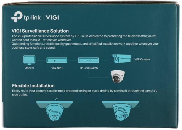 Камера видеонаблюдения IP TP-Link Vigi C440 4-4мм цв. корп.:белый/черный (VIGI C440(4MM))