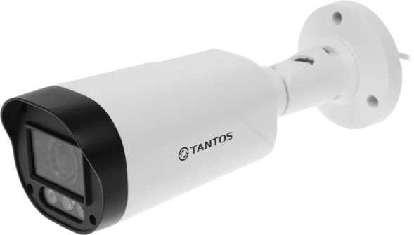 Камера видеонаблюдения аналоговая Tantos TSc-P5HDv 2.8-12мм HD-CVI HD-TVI цв. корп.:белый/черный (00-00157592)