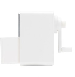 Точилка для карандашей механическая Deli 71160White 1 отверстие пластик белый